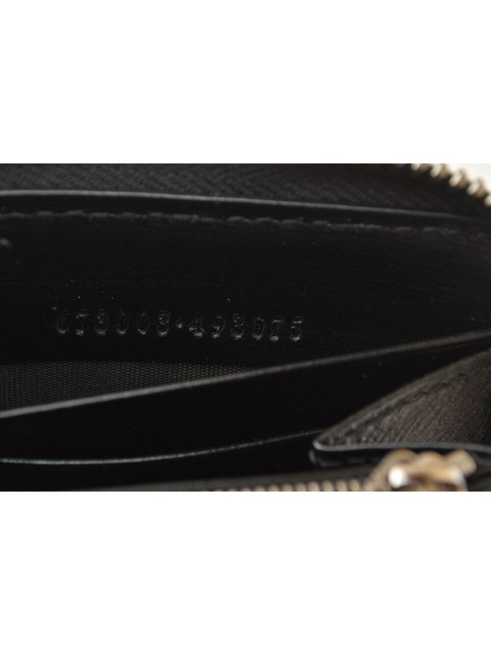 Gucci Wallet Interlocking GG Supreme Zip Around Gray Black - Picture 13 of 14
